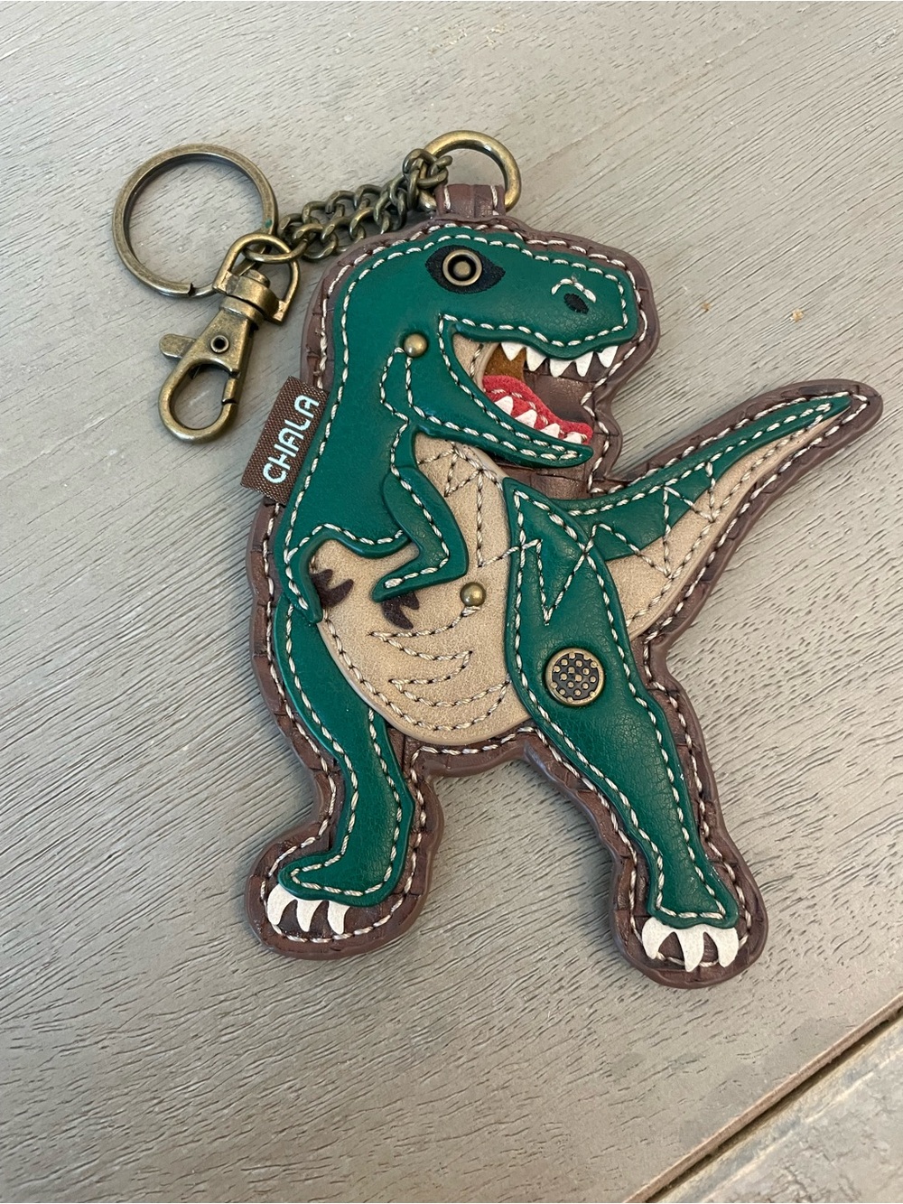 Chala  Dinosaur Keychain Bag Charm